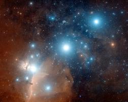 Souhvězdí Orion - nejkrásnější oblast noční zimní oblohy