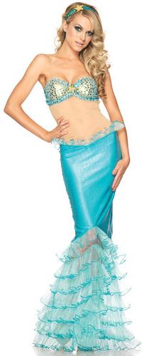 Mermaid Costume: světlý a originální na každé straně